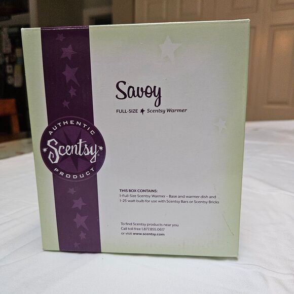 Scentsy "Savoy" Large Wax Warmer - Burnt Orange - Picture 10 of 11